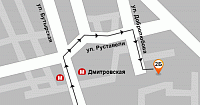 Схема проезда в АрендаАвто-сно
